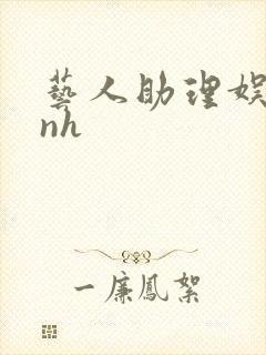 艺人助理娱乐圈nh封面