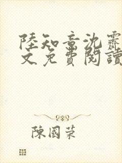 陆知意沈霁川全文免费阅读