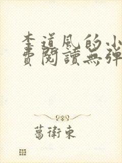 李道风的小说免费阅读无弹窗