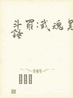 斗罗:武魂昊天锤