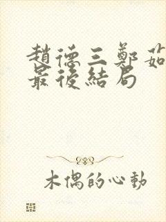 赵德三郑茹妈妈最后结局封面