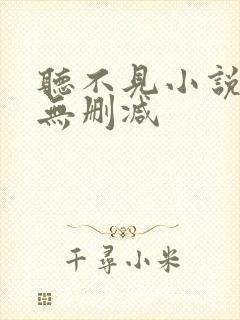 听不见小说全文无删减