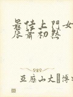最佳上门女婿叶辰萧初然封面