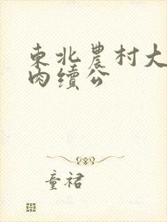 东北农村大炕乱肉续公封面