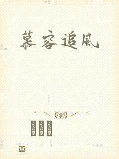 慕容追风封面