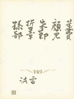 孙哲朱颜叶巧全部章节免费阅读