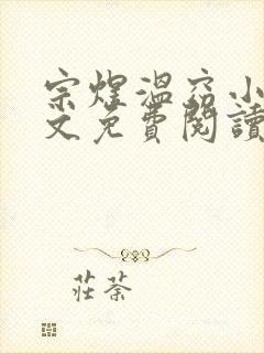 宗煜温窈小说全文免费阅读最新章节封面