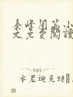 秦峰周茜小说全文免费阅读封面