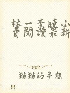 林一李晓小说免费阅读最新章节列表