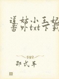 道姑小王妃附带番外txt下载封面