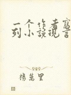 一个作者写的系列小说现言