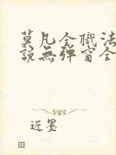 莫凡全职法师小说无弹窗全文阅读封面