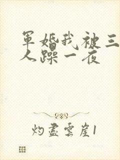 军婚我被三个男人躁一夜封面