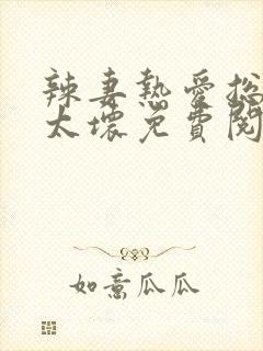 辣妻热爱总裁别太坏免费阅读封面