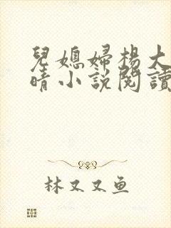 儿媳妇杨大明苏晴小说阅读封面