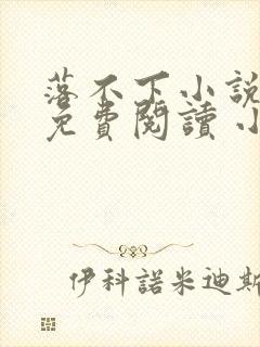 落不下小说全文免费阅读 小说封面