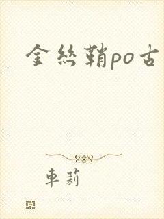 金丝鞘po古言