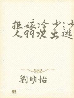 拒嫁冷少:少夫人99次出逃