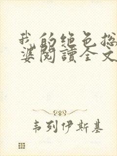 我的绝色总裁老婆阅读全文全文封面