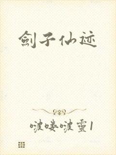 剑子仙迹封面