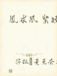 凤求凰 紫晓