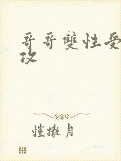 哥哥双性受弟弟攻