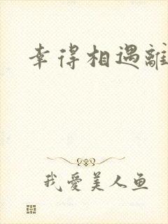 幸得相遇离婚时