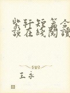紫轩短篇合集小说在线阅读封面