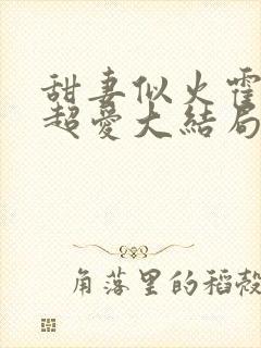 甜妻似火霍爷他超爱大结局