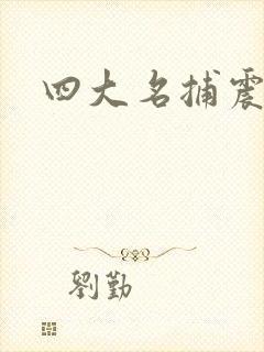 四大名捕震关东