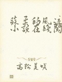 苏柔的风流人生小说在线阅读全文免费