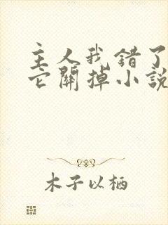 主人我错了请把它关掉小说