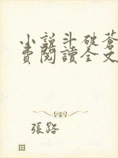 小说斗破苍穹免费阅读全文无窗口