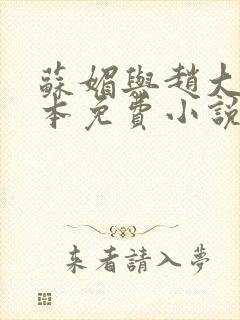苏媚与赵大宝完本免费小说