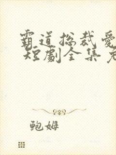 霸道总裁爱上我 短剧全集免费观看封面