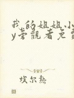我的姐姐小说by旁观者免费阅读全文