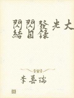 闪闪发光大团圆结目录