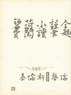 碧荷小说全文免费阅读笔趣阁