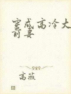 穿成高冷大佬的前妻