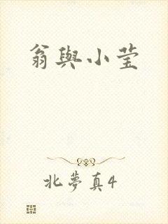 翁与小莹封面
