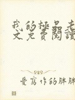 我的极品老婆全文免费阅读 小说封面