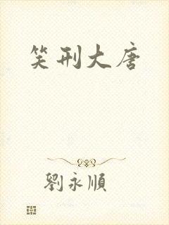 笑刑大唐封面