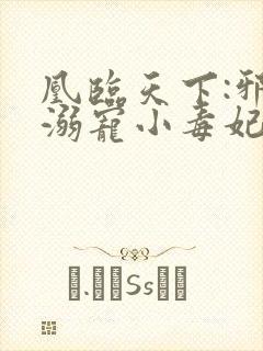 凰临天下:邪帝溺宠小毒妃