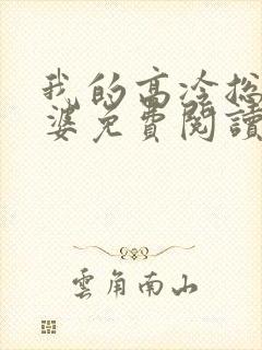 我的高冷总裁老婆免费阅读