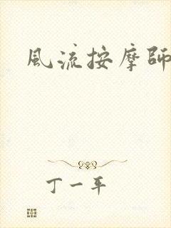 风流按摩师封面
