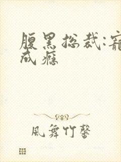 腹黑总裁:宠妻成瘾