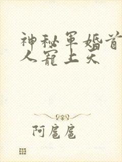神秘军婚首长大人宠上天