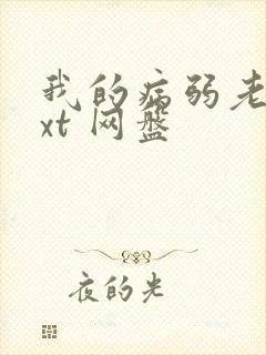 我的病弱老婆txt 网盘