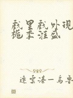 戏里戏外现场林栀季淮盛封面