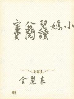 家公儿媳小说免费阅读